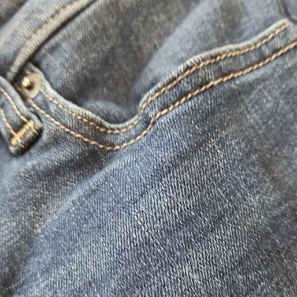 GAP Women's Dark Blue Straight Leg Jeans - Picture 3 of 5